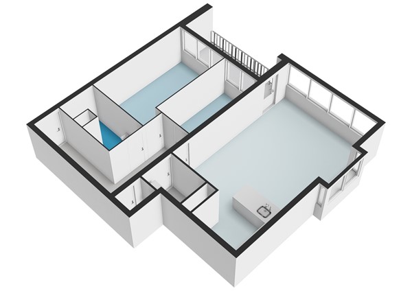 Floor plan - De Lierhof 33, 1059 WC Amsterdam 